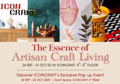 ไอคอนคราฟต์ เอาใจคนรักบ้านกับ “THE ESSENCE OF ARTISAN CRAFT LIVING”