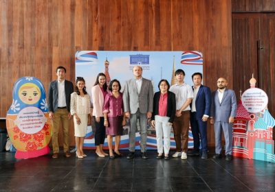 งานเผยแพร่ความรู้เกี่ยวกับทุนรัฐบาลรัสเซีย และหลักสูตรของสาขาวิชาภาษารัสเซีย ปีการศึกษา 2566