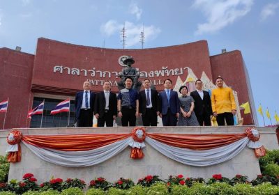 นายกเมืองพัทยา และ “มร. ลี่ หลิงไฮ- ลิชิ กรุ๊ป ไชน่า ไทยทัวร์” ต้อนรับรองนายกเทศมนตรีจางเจียเจี้ย สาธารณรัฐประชาชนจีน
