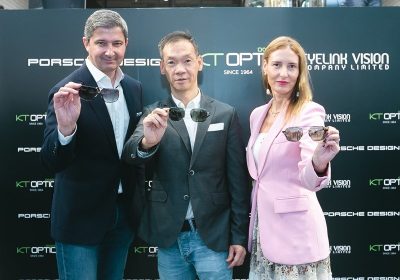 “อายลิ้งค์ วิชั่น” จับมือผู้ผลิตยักษ์ใหญ่อิตาลี “เดอ ริโก”  เปิดตัวแว่นตา PORSCHE DESIGN EYEWEAR : FOR WINTER 2023/2024