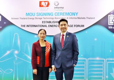 อินฟอร์มาฯ จับมือ TESTA เสริมทักษะ ความรู้ ด้านเทคโนโลยีระบบกักเก็บพลังงาน ในงาน “Energy Storage Asia 2024” ขานรับการเปลี่ยนผ่านสู่พลังงานสะอาด