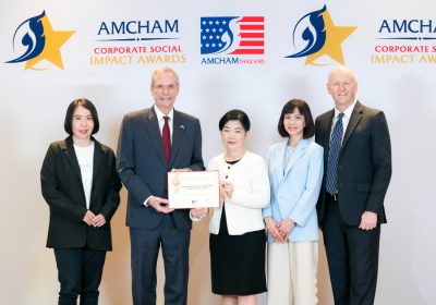 “ซันโทรี่” คว้า  Corporate Social Impact Awards จากหอการค้าอเมริกันในประเทศไทย
