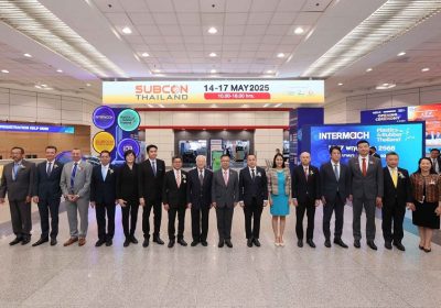 ซับคอนไทยแลนด์ 2025 เสริมแกร่งซัพพลายเชนไทยด้วยเวทีจับคู่ธุรกิจอุตสาหกรรมระดับภูมิภาค จุดพลุโอกาสธุรกิจไทย พร้อมเดินหน้าสู่ภาคการผลิตยุคใหม่ เปิดฉากยิ่งใหญ่ร่วม อินเตอร์แมค และ พลาสติกแอนด์รับเบอร์ ไทยแลนด์ 2025