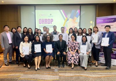 ออนิกซ์ ฮอสพิทาลิตี้ กรุ๊ป มุ่งเน้นการสร้าง “คน” หัวใจสำคัญของความสำเร็จ