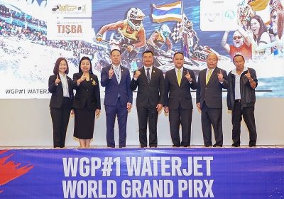 เบอร์1พื้นน้ำโลก! เจ็ตสกีไทยทำถึง รมว.สรวงศ์ ดันภาพใหญ่  สร้างเศรษฐกิจกีฬาอาชีพ  ต้นแบบขยายตัวไปทั่วโลก