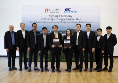 “บี.กริม เพาเวอร์” ร่วมกับ “GC Estate” ลงนามสัญญาเช่าที่ดินระยะยาว ก่อสร้างสถานีไฟฟ้าย่อย รองรับกลุ่มลูกค้าอุตสาหกรรมโตต่อเนื่อง