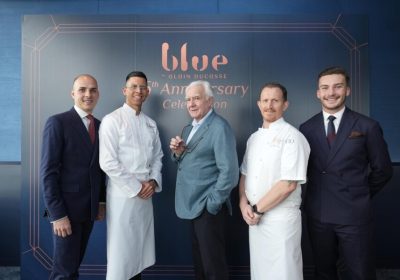 Blue by Alain Ducasse ฉลองครบรอบ 6 ปี เปิดบ้านต้อนรับเชฟระดับตำนาน ‘Alain Ducasse’ พร้อมเสิร์ฟเมนูพิเศษ Découverte โดยเชฟ Evens López