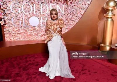 ส้มโอ-ธัญรัศม์ ร่วมเฉิดฉายเดินพรมแดงในงาน Golden Globe Awards ครั้งที่ 83 ณ นครลอสแอนเจลิส