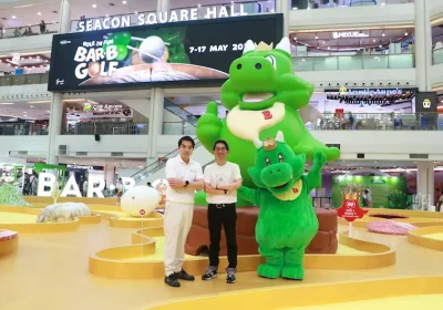 จากกระทะสู่สนามมินิกอล์ฟ! บาร์บีคิวพลาซ่า x ซีคอนสแควร์ ชวนพัตต์บน “กระทะบาร์บีกอนยักษ์” ครั้งแรก ในงาน “Hole In Fun: Bar B Golf”