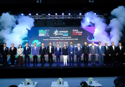 ไทยประกาศความพร้อมเป็นศูนย์กลางอุตสาหกรรมยานยนต์แห่งอนาคต งาน Future Mobility Thailand 2026 ผนึก TyreXpo Asia Bangkok และ AutoMROtive บนเวทีนานาชาติครั้งยิ่งใหญ่