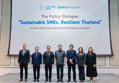 สสว. ประสานความร่วมมือ World Bank – UN ESCAP – OECD – ADB ยกระดับความแกร่งวิสาหกิจไทย จัดเสวนาใหญ่ “Sustainable SMEs, Resilient Thailand” รับมหกรรมระดับโลก IMF-World Bank 2026 พร้อมยกร่างแผนส่งเสริมฯ ฉบับที่ 6