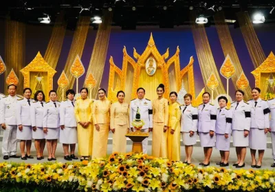 JCI จัดบันทึกเทปถวายพระพร ร.10 เนื่องในโอกาสวันเฉลิมพระชนมพรรษา