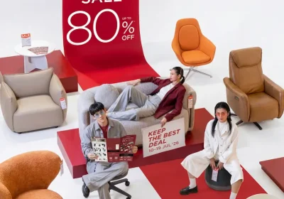 Modernform จัดใหญ่ The Annual Sale 2026 Keep The Best Deal เฟอร์นิเจอร์ลดสูงสุด 80%