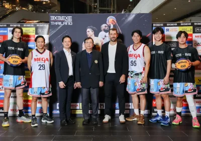 เมกาบางนา ปิดสนาม 3X3.EXE PREMIER THAILAND 2026 สุดมันส์! รวมพลังนักบาสฯ ไทย–ต่างชาติ พร้อมผู้บริหารและศิลปินดังลงสนาม CELEBRITY MATCH ตอกย้ำ ACTIVE HEALTHY LIFESTYLE DESTINATION