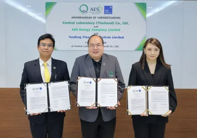 CLT ผนึก AES Energy และ Yunfeng Financial Group ขับเคลื่อนความร่วมมือด้านพลังงานสะอาดแบบบูรณาการ หนุนภาคธุรกิจไทยสู่เศรษฐกิจคาร์บอนต่ำ
