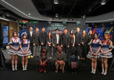 เอ็ม บี เค เซ็นเตอร์ ผนึกกำลัง “สามเศียร” และ BNK48 เปิดตัวโปรเจกต์ฮาโลวีนแห่งปี สร้างปรากฏการณ์ครั้งใหม่ คืนชีพตำนานผีไทย THE HAUNTED GRAVEYARD #ป่าช้าสยองขวัญ
